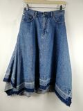 Denim Midi Skirt