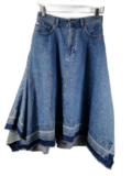 Denim Midi Skirt