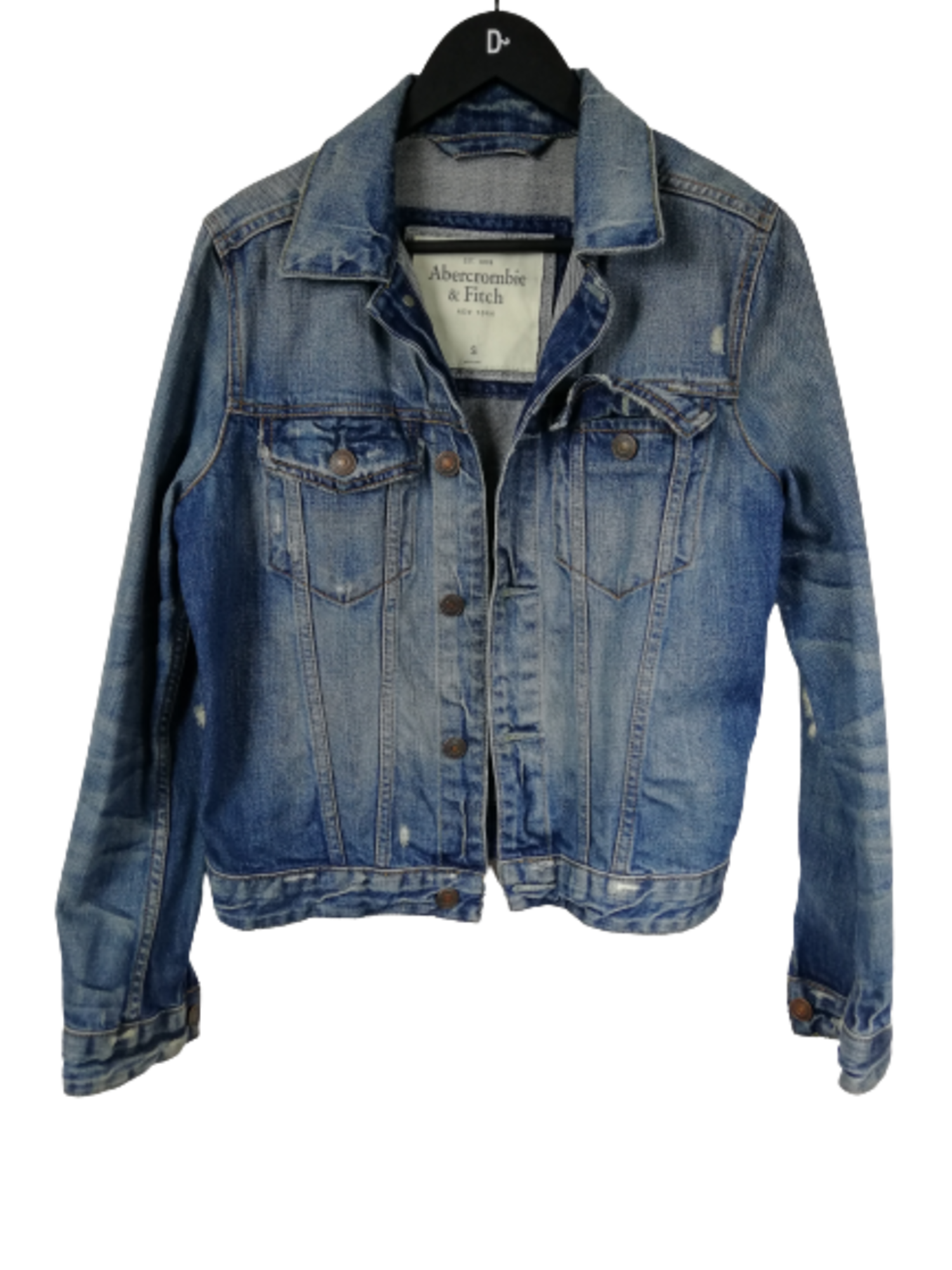 Abercrombie jean jacket deals