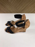 Synthetic Wedge Sandals