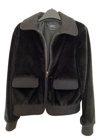 Faux-fur jacket
