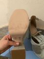 Cotton Wedge Shoes