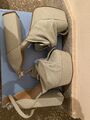 Cotton Wedge Shoes