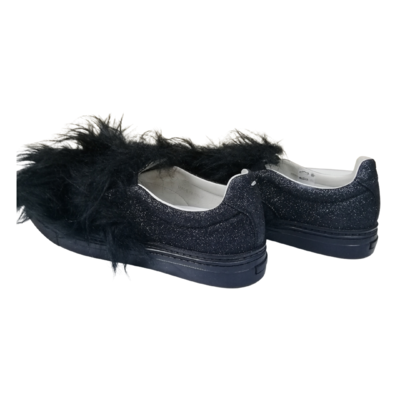 Synthetic Slip-on Sneakers