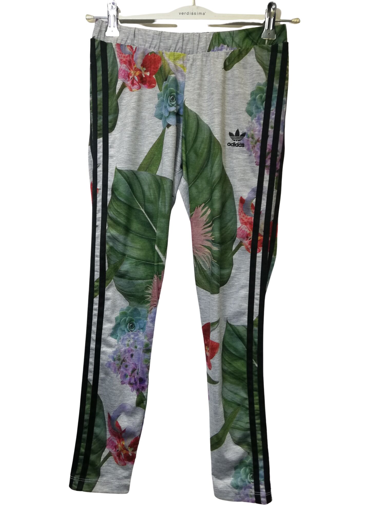 Sport floral tracksuit Adidas - FR 38, pre-owned at 60 EUR