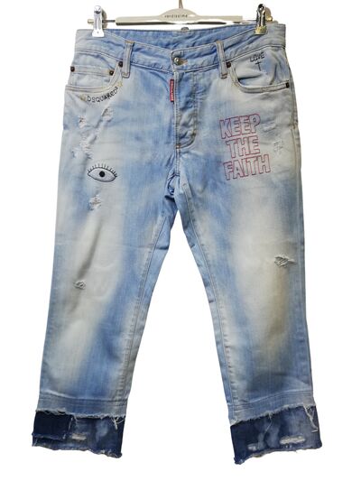 Boyfriend capri jeans