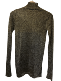 Golden turtleneck