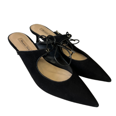 Suede Kitten heels
