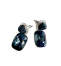 Metal Blue Cristal earrings Earrings