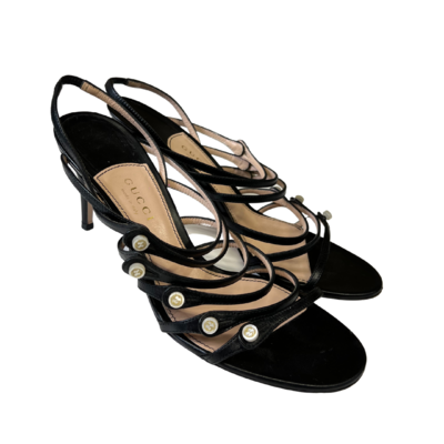 Leather Strappy Sandals
