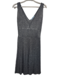 Silver pleated dress