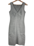 Grey cashmere dress