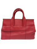 Red leather bag