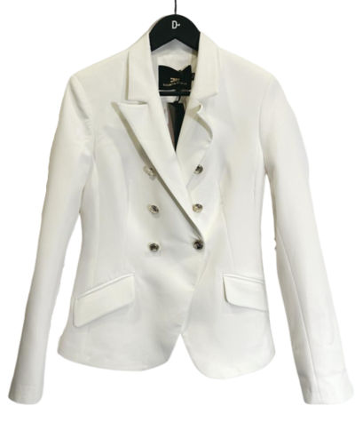 White elegant blazer