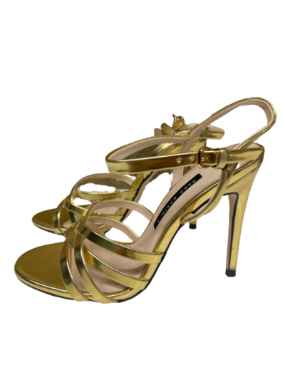 Golden sandals