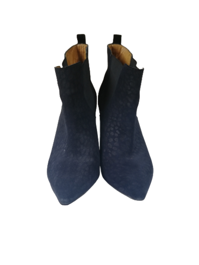 Suede ankle boots