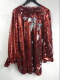 Sequin sweater dress