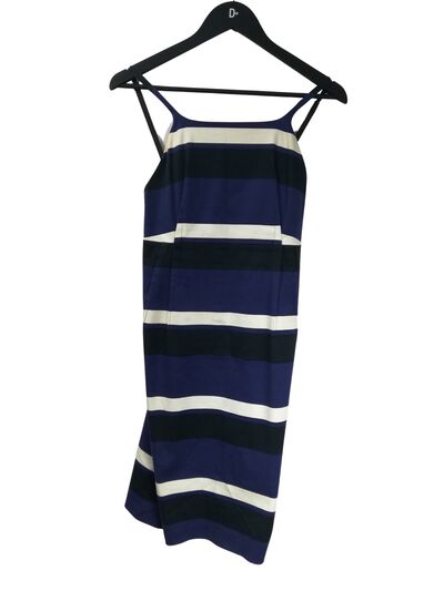 Striped midi dress
