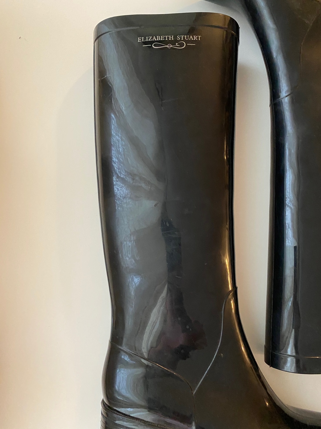 Rain Boots Elizabeth Stuart UK 4.5 buy pre owned at 30 EUR