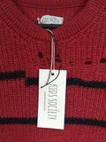 Red knit sweater