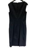 Black midi dress