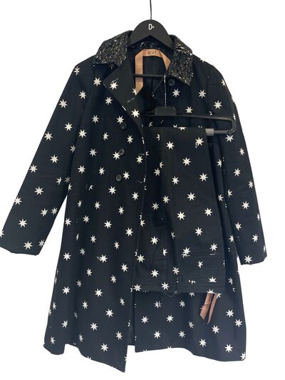 Star printed suit
