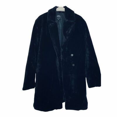 Faux-fur coat