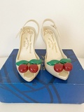Melissa x Vivienne Westwood cherry sandals