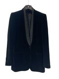 Velvet black blazer