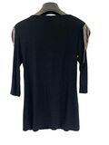 Black long sleeve top