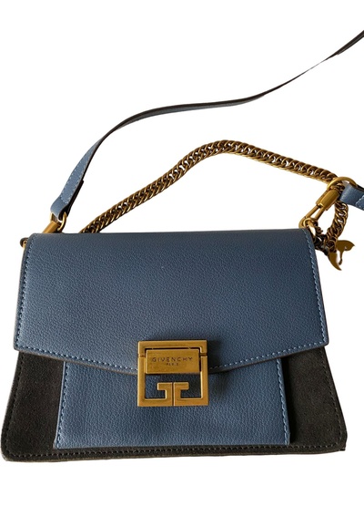 Leather cross-body bag