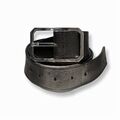 Leather casual belt
