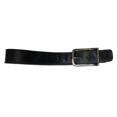 Leather buckle belt