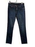 Dark blue slim jeans