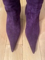 Suede long boots