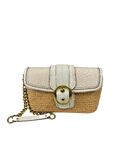 Two tone shoulder bag
