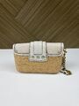 Two tone shoulder bag