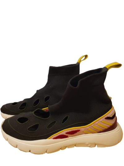 Synthetic High-Top Sneakers