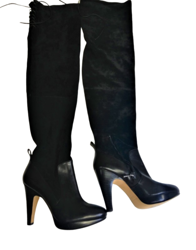 Leather Over the knee Boots