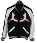 Embroidered bomber jacket