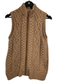 Long knitted vest