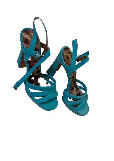 Suede Platform Sandals