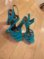 Suede Platform Sandals