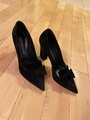 Suede Bow Shoes
