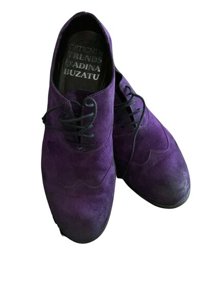 Suede Derby Shoes