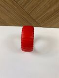 Red Leather Bracelet