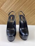 Platform slingback shoes