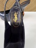 Platform slingback shoes