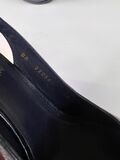 Platform slingback shoes