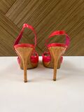 Patent Slingback Sandals